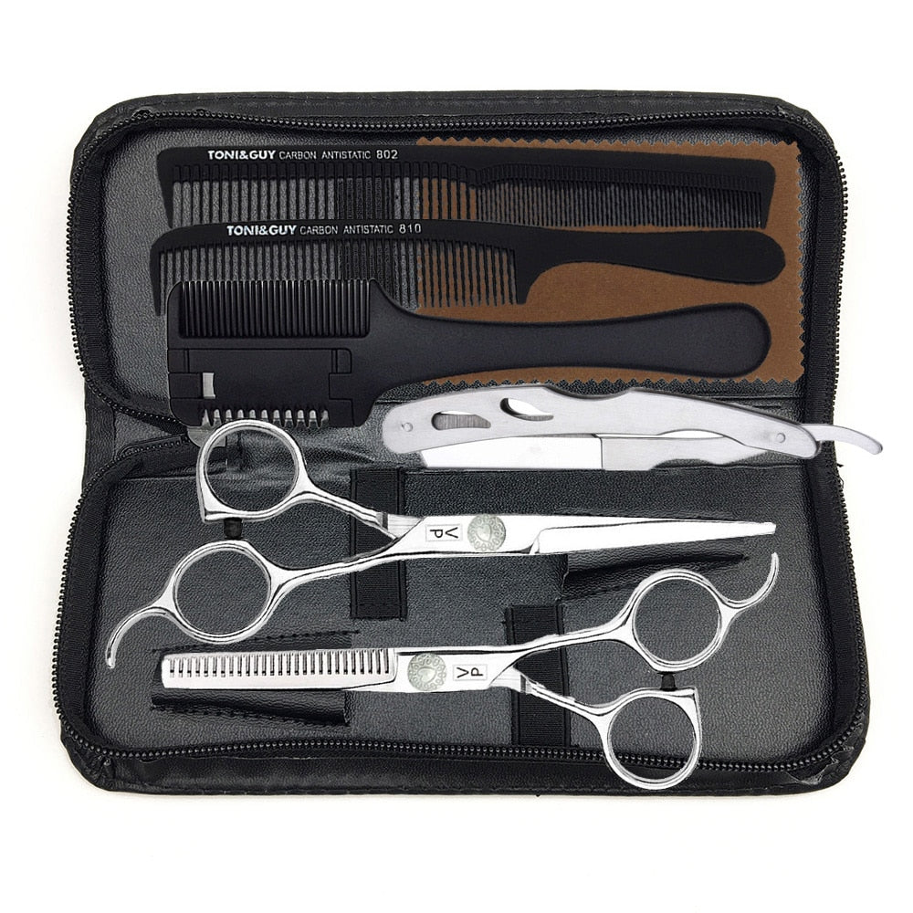 Right Hand 6.0&quot; JP 440C Hairdressing Supplies Cutting Scissors Barber Professional Hair Scissors haircut scissors set for men