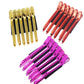 12pcs Metal Hair Clips Hairdressing Fix Section Holding Clamps Barber Styling Hair Barrettes Haircut Hairpins pince cheveux